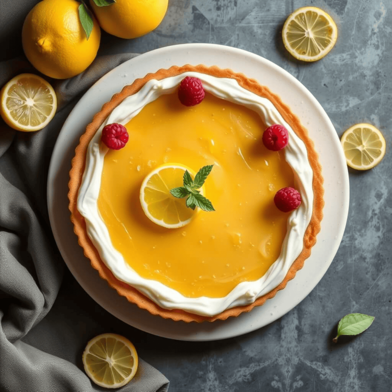 There’s something timeless about a well-crafted lemon tart — its vibrant color, silky texture, and bold citrus flavor awaken the senses with every bite.