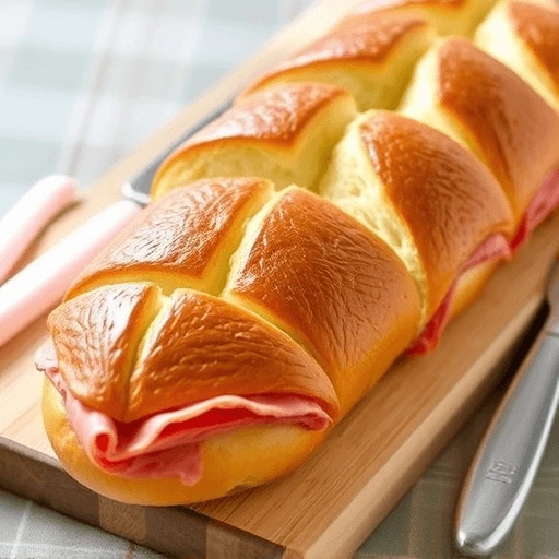 Golden, fluffy homemade braided brioche, perfect for a quick and delightful treat