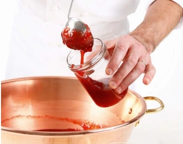 arefully incorporate the pectin mixed with sugar into the mixture.