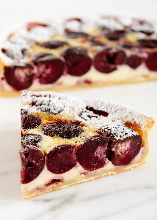 A homemade tart, perfectly golden and ready to enjoy.